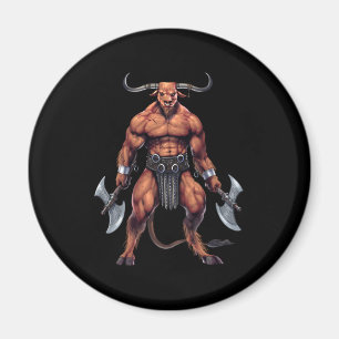 Aimant Minotaure mythologique grecque