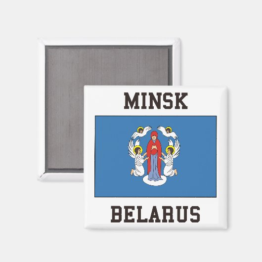 Aimant Minsk, Biélorussie (Recto/Verso)