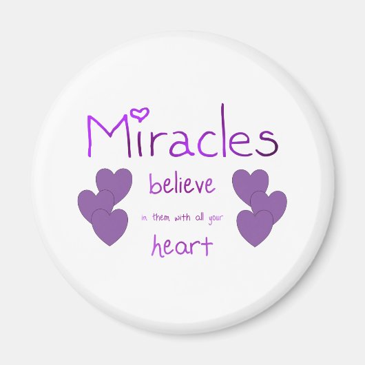 Aimant Miracles (Devant)