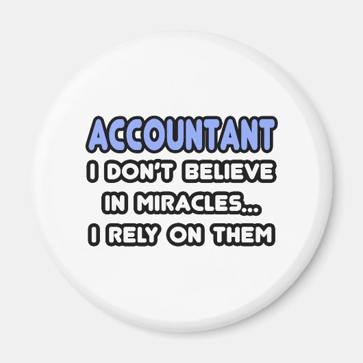 Aimant Miracles et comptables (Devant)