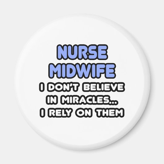 Aimant Miracles et infirmière sages-femmes (Devant)