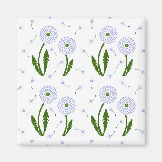 Aimant Miroir de poche Dandelion (Devant)