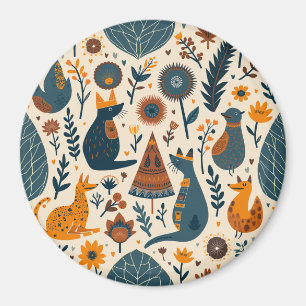 Aimant Miroir vintage