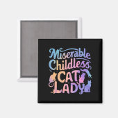 Aimant Misérable chatte sans enfant dame (Recto/Verso)