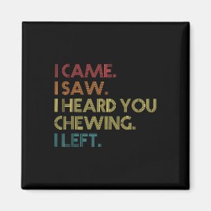 Aimant Misophonia Loud Cheval Je Suis Venu Je Vous Ai Vu