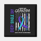 Aimant Miss Mon grand-père Prévention du suicide Ameri (Devant)