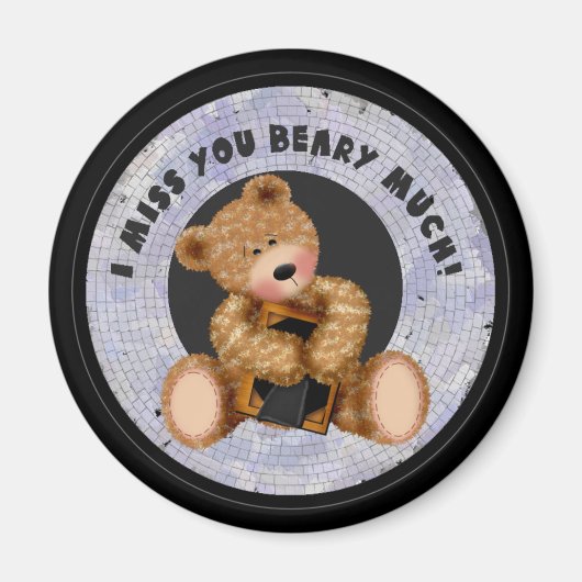 Aimant Miss U Beary (Devant)