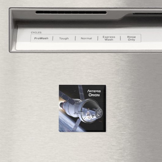 Aimant Mission Artemis Orion SLS Moon (In Situ (Lave-vaisselle))