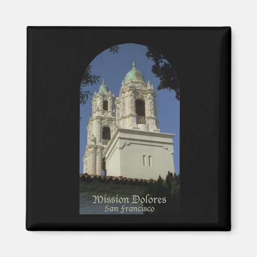 Aimant Mission Dolores (Devant)
