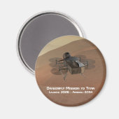 Aimant Mission libellule à Titan (Recto/Verso)