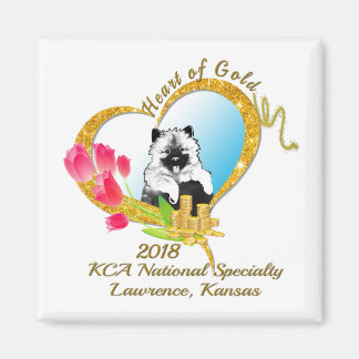 Aimant Mission nationale KCA 2018 avec logo