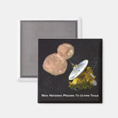 Aimant Mission Nouveaux Horizons À Ultima Thule (Recto/Verso)