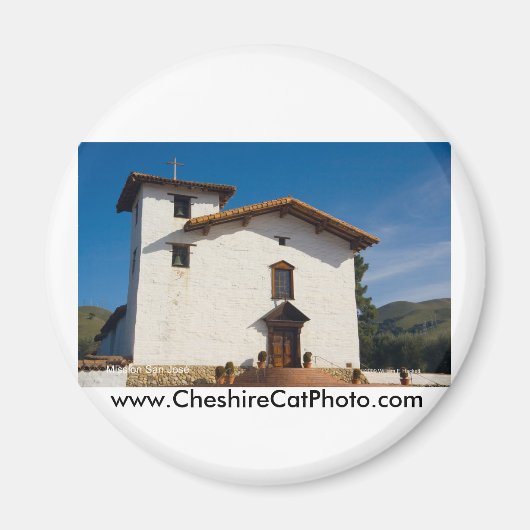 Aimant Mission San José California Produits (Devant)