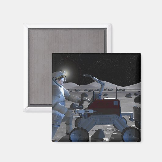 Aimant Missions d'exploration spatiale futures 7 (Recto/Verso)