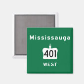 Aimant Mississauga 401 (Recto/Verso)