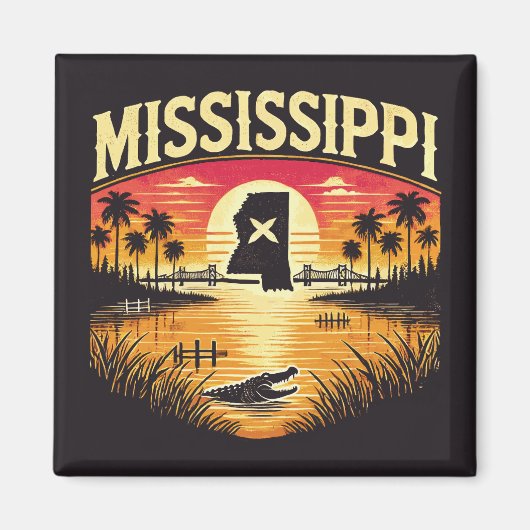 Aimant Mississippi (Devant)