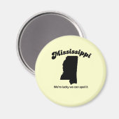 Aimant Mississippi Motto - Spell it (Recto/Verso)