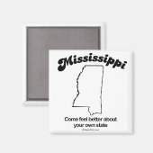 Aimant MISSISSIPPI - T-shirts "MISSISSIPPI State MOTTO" (Recto/Verso)