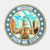 Aimant Missouri (Devant)