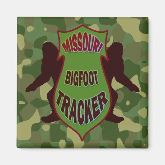 Aimant Missouri Bigfoot (Devant)