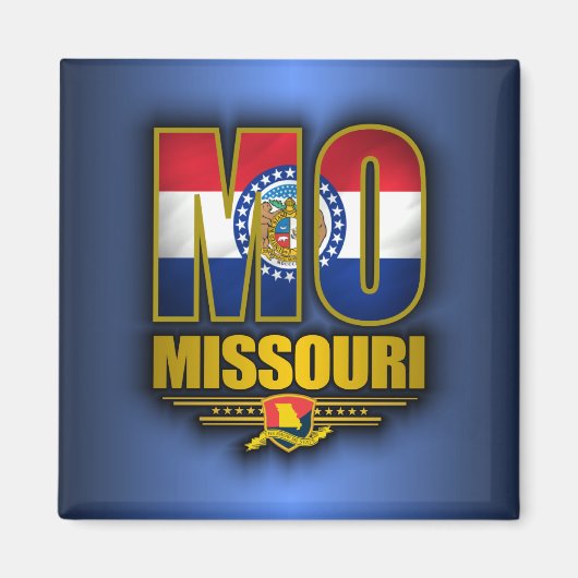 Aimant Missouri (MO) (Devant)