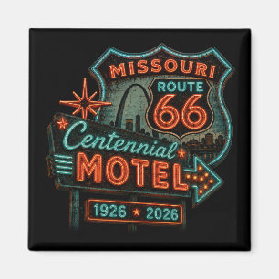 Aimant Missouri Route 66 Centenaire Souvenir