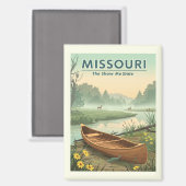 Aimant Missouri vintage (Recto/Verso)
