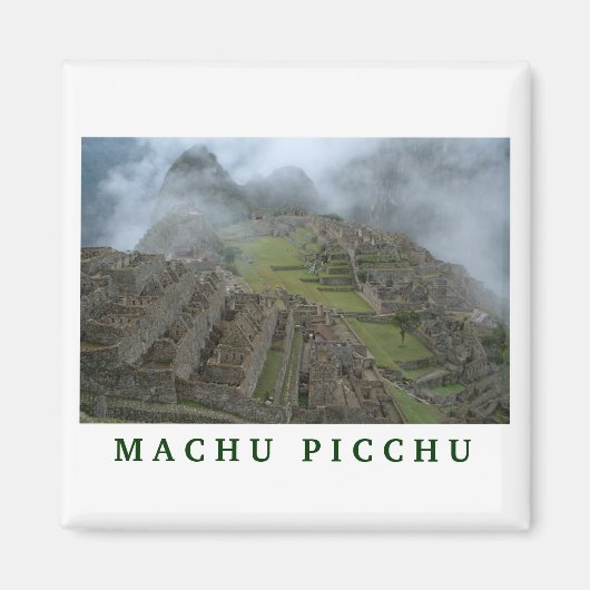 aimant "Misty Machu Picchu" (Devant)