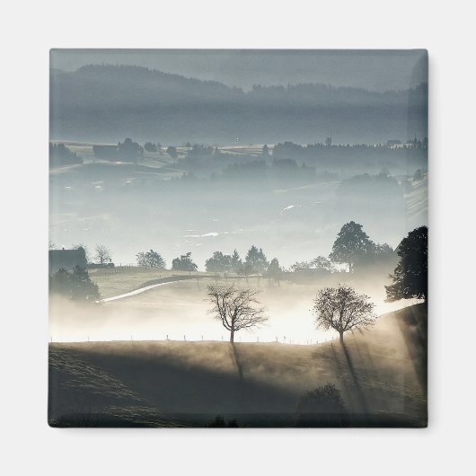 Aimant Misty Suisse Paysage rural (Devant)