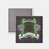 Aimant Mitchell Tartan Shield (Recto/Verso)