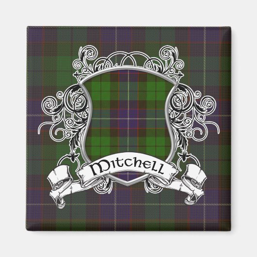 Aimant Mitchell Tartan Shield (Devant)