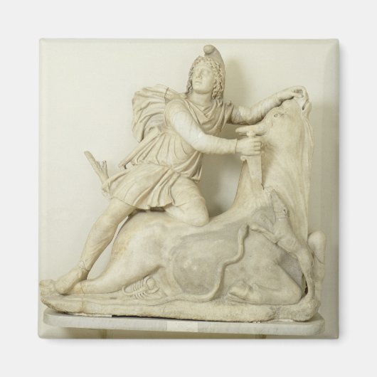 Aimant Mithras Sacrificing the Bull, relief de marbre, ro (Devant)