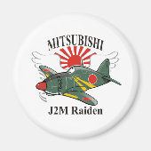Aimant mitsubishi J2M Raiden (Devant)