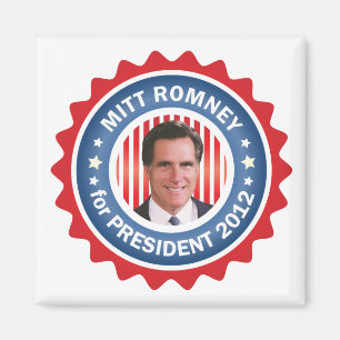 Aimant Mitt Romney 2012 pour le président américain