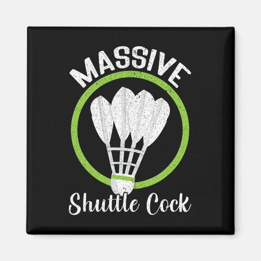 Aimant Mive Shuttle Funny Dminton (Devant)