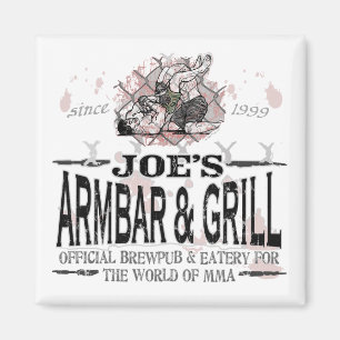 Aimant Mixed martial art Armbar & Grill de Joe