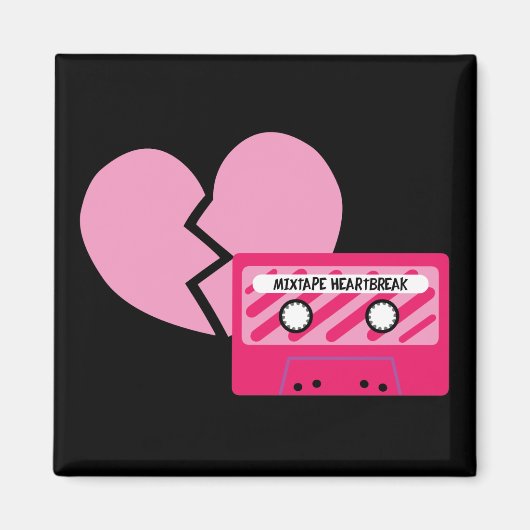Aimant Mixtape Chagrin d'amour (Devant)