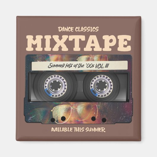 Aimant Mixtape de Classiques de Danse Tubes de l'Été des (Devant)