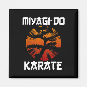 Aimant Miyagi-do Karate Vintage Rétro Bonsai Tree Ma