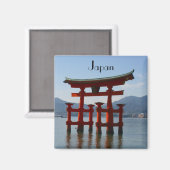 Aimant miyajima torii japon (Recto/Verso)
