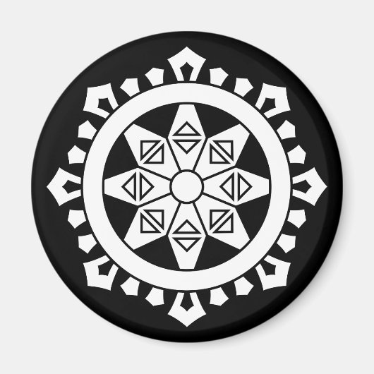 Aimant Miyake dharma chakra (Devant)