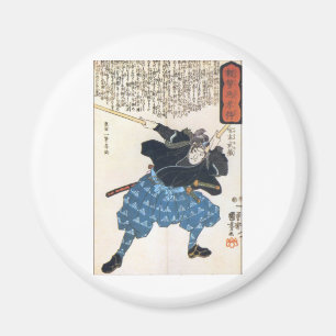 Aimant Miyamoto Musashi deux épées