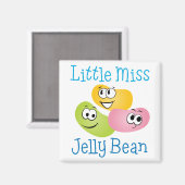 Aimant Mlle Jelly Bean (Recto/Verso)
