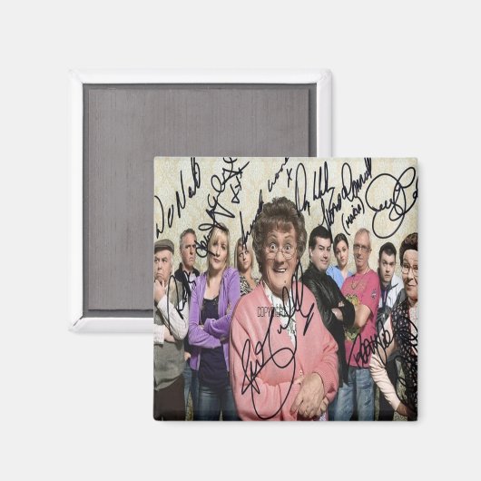 Aimant mme browns boys signed (Recto/Verso)