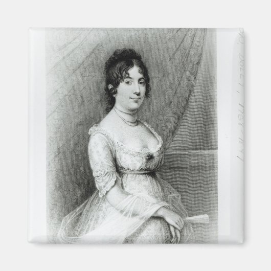 Aimant Mme James Madison, Dolley Payne, c.1804-55 (Devant)