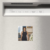 Aimant Mme ObamaPortrait (In Situ (Lave-vaisselle))