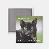 Aimant Mme Sweetpea la Tortie (Recto/Verso)