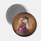 Aimant Mmmm...Aimant au chocolat (Recto/Verso)