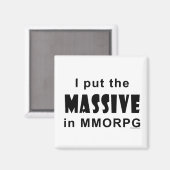 Aimant MMORPG massif (Recto/Verso)