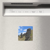 Aimant Moai à Rano Raraku, île de Pâques (In Situ (Lave-vaisselle))